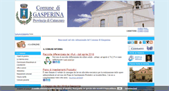 Desktop Screenshot of comune.gasperina.cz.it
